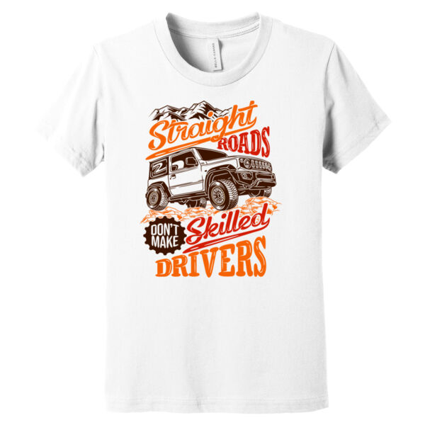 Straight Roads - Youth Jersey Short Sleeve Tee Thumbnail