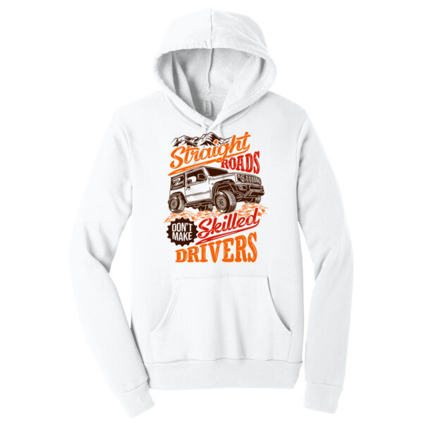 Straight Roads - Unisex Premium Fleece Hooded Sweatshirt Thumbnail