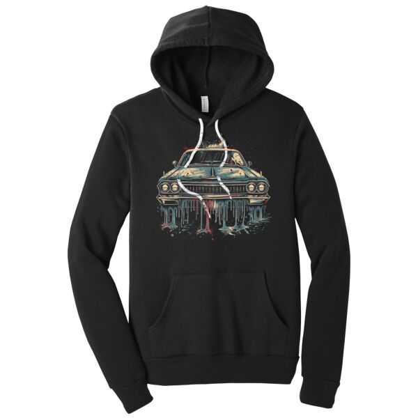 Classic Muscle - Unisex Premium Fleece Hooded Sweatshirt Thumbnail