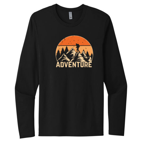 Adventure - Unisex Premium Cotton Long Sleeve T-Shirt Thumbnail
