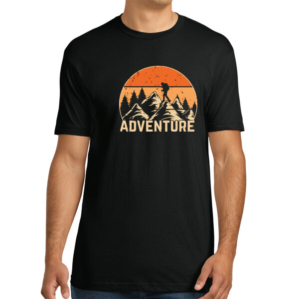 Adventure - Unisex Premium Cotton T-Shirt Thumbnail