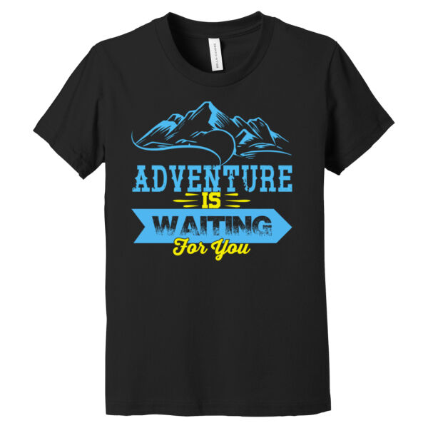 Adventure is Waiting - Youth Jersey Short Sleeve Tee Thumbnail