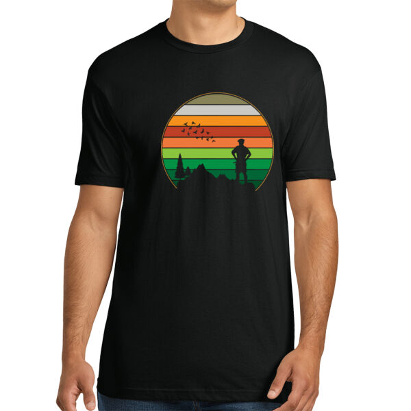 Adventure Man - Unisex Premium Cotton T-Shirt Thumbnail