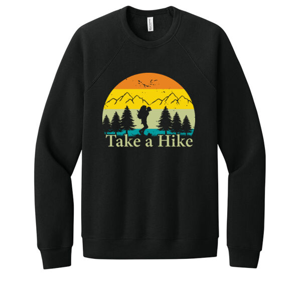 Take a Hike - Unisex Premium Fleece Crew Sweatshirt Thumbnail