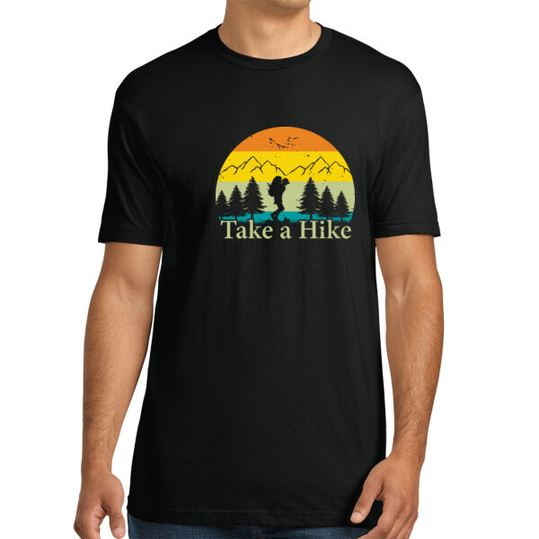 Take a Hike - Unisex Premium Cotton T-Shirt Thumbnail