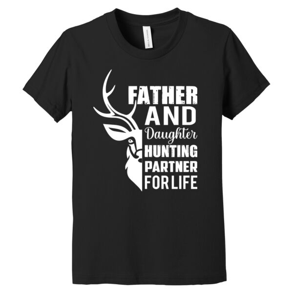 Father and Daughter Hunting Partners - Youth Jersey Short Sleeve Tee Thumbnail