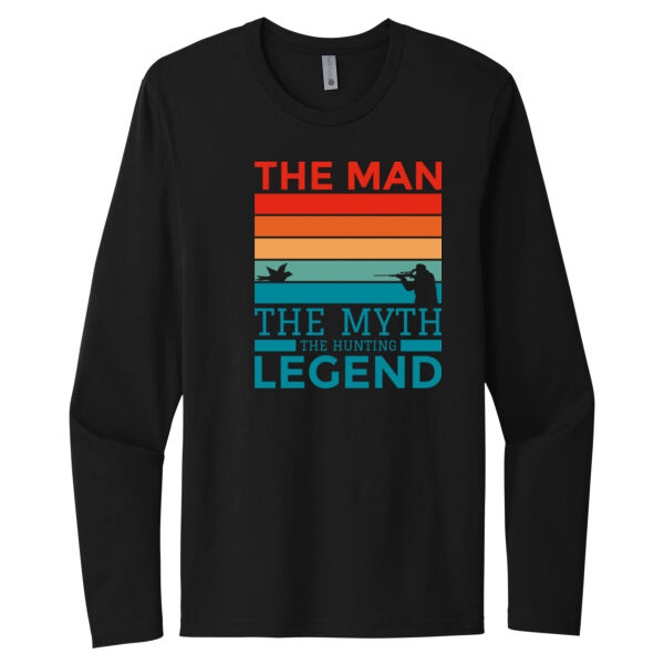 The Hunting Legend - Unisex Premium Cotton Long Sleeve T-Shirt Thumbnail