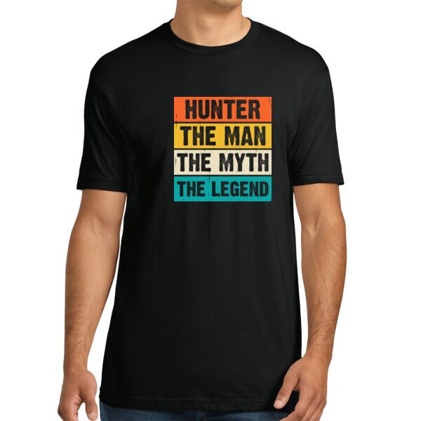 Man The Myth The Legend - Unisex Premium Cotton T-Shirt Thumbnail