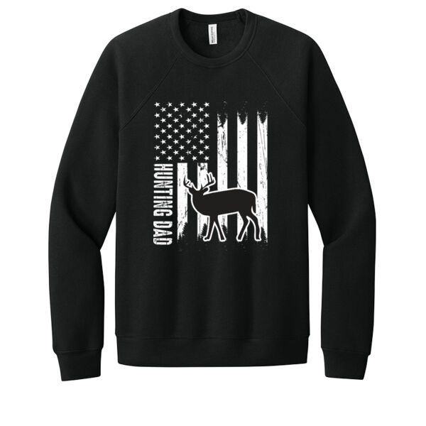 Hunting Dad - Unisex Premium Fleece Crew Sweatshirt Thumbnail