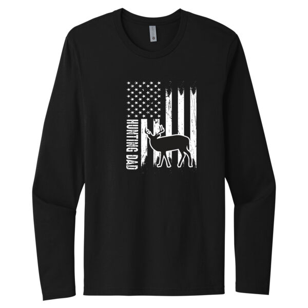 Hunting Dad - Unisex Premium Cotton Long Sleeve T-Shirt Thumbnail