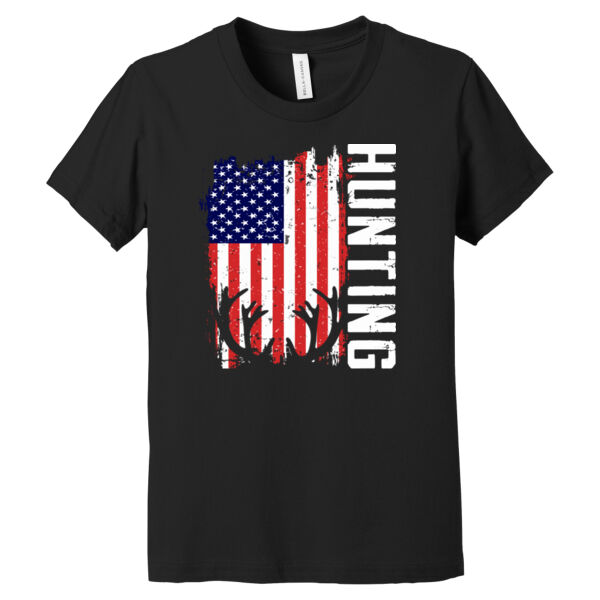 USA Hunting - Youth Jersey Short Sleeve Tee Thumbnail