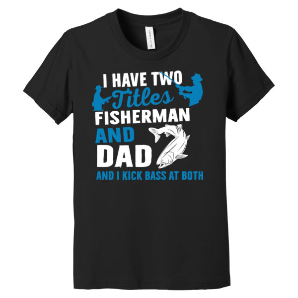 Fisherman and Dad - Youth Jersey Short Sleeve Tee Thumbnail