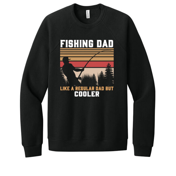 Fishing Dad - Unisex Premium Fleece Crew Sweatshirt Thumbnail