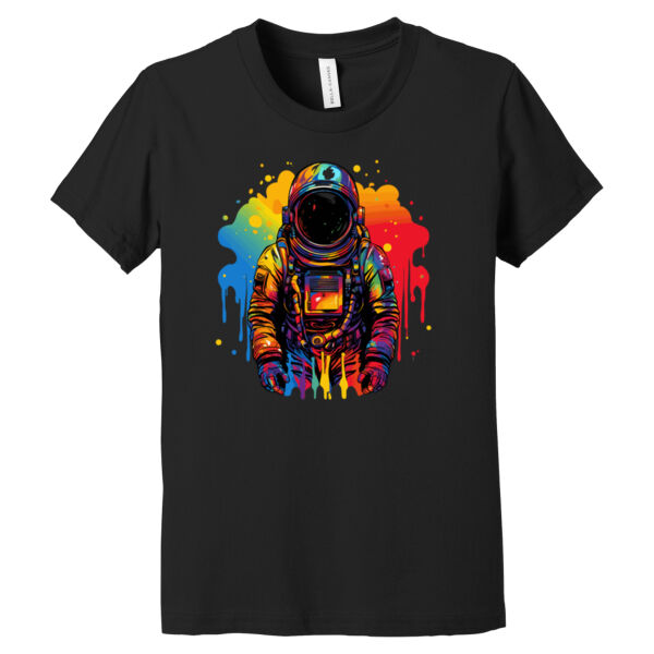 Colorful Spaceman - Youth Jersey Short Sleeve Tee Thumbnail