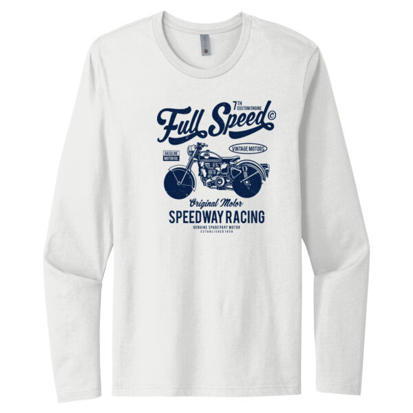Full Speed - Unisex Premium Cotton Long Sleeve T-Shirt Thumbnail