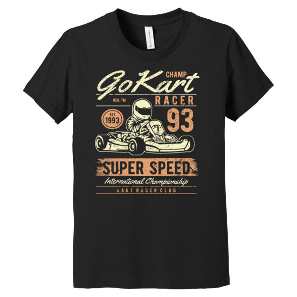 Go Kart Racer - Youth Jersey Short Sleeve Tee Thumbnail