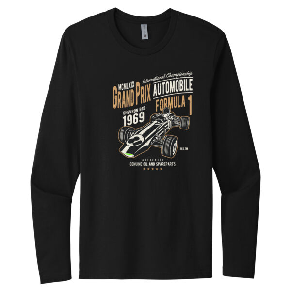 Formula 1 - Unisex Premium Cotton Long Sleeve T-Shirt Thumbnail