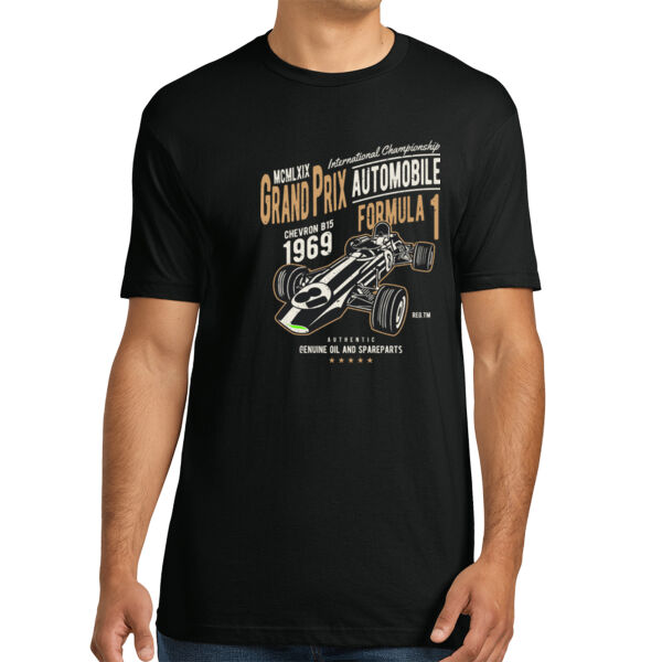 Formula 1 - Unisex Premium Cotton T-Shirt Thumbnail