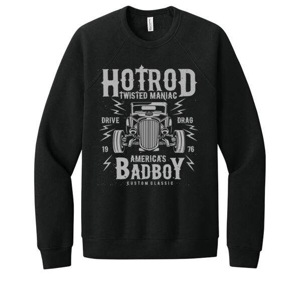 Twisted Hotrod - Unisex Premium Fleece Crew Sweatshirt Thumbnail