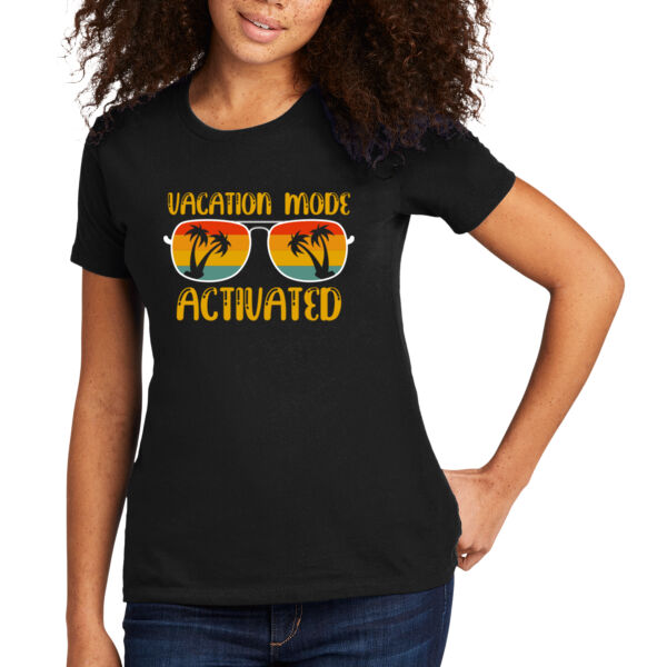 Vacation Mode - Women's Premium Cotton T-Shirt Thumbnail
