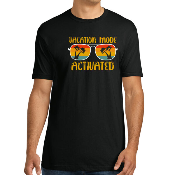 Vacation Mode - Unisex Premium Cotton T-Shirt Thumbnail