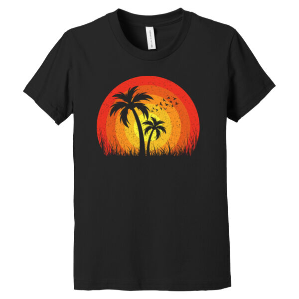 Summer Sunset - Youth Jersey Short Sleeve Tee Thumbnail