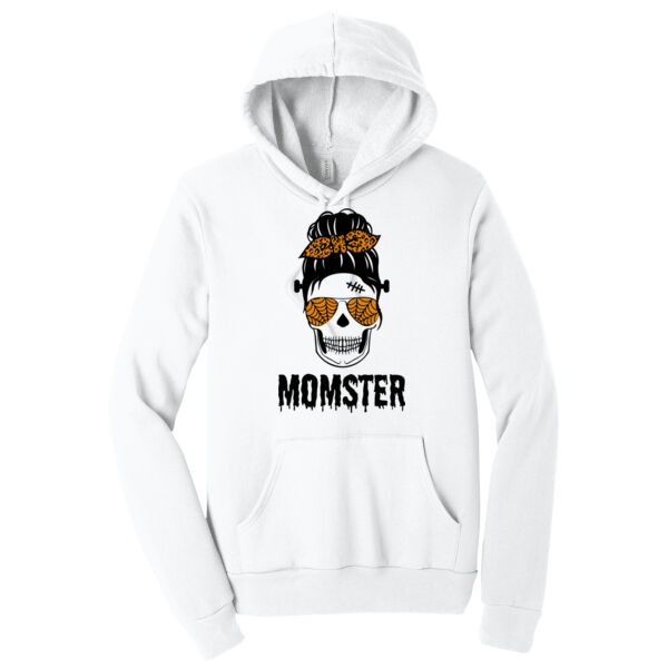 Momster Skeleton - Unisex Premium Fleece Hooded Sweatshirt Thumbnail