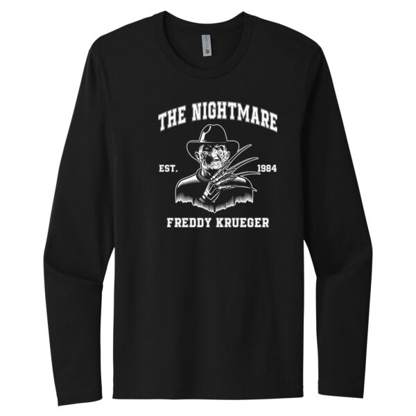 Freddy Krueger Est. 1984 - Unisex Premium Cotton Long Sleeve T-Shirt Thumbnail