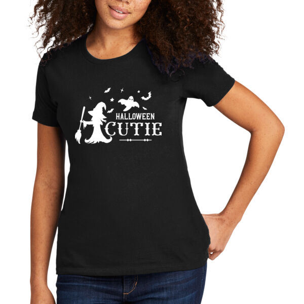Halloween Cutie - Women's Premium Cotton T-Shirt Thumbnail