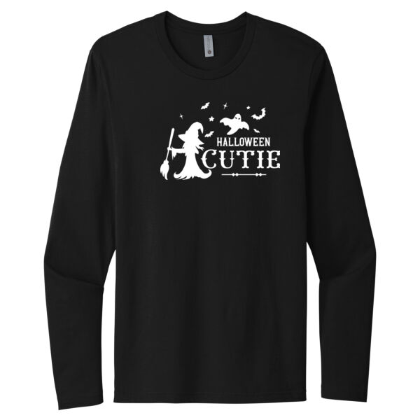 Halloween Cutie - Unisex Premium Cotton Long Sleeve T-Shirt Thumbnail