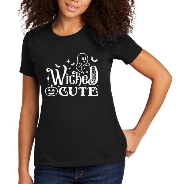 Wicked Cute - Women's Premium Cotton T-Shirt Thumbnail