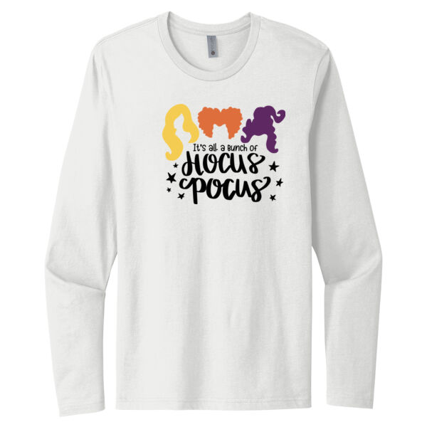 Hocus Pocus - Unisex Premium Cotton Long Sleeve T-Shirt Thumbnail