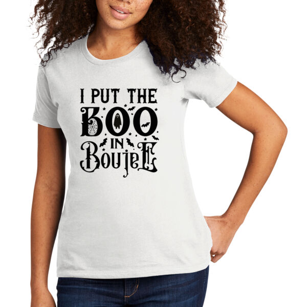 Boo in Boujee - Women's Premium Cotton T-Shirt Thumbnail