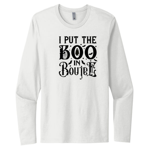 Boo in Boujee - Unisex Premium Cotton Long Sleeve T-Shirt Thumbnail