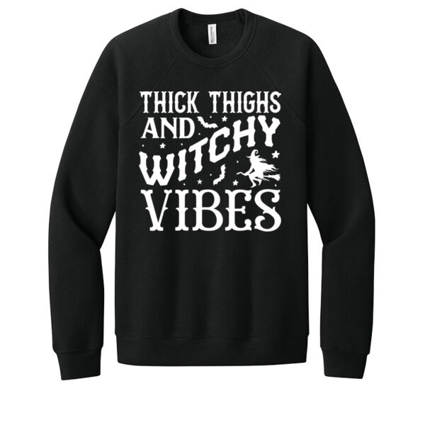 Thick Thighs - Unisex Premium Fleece Crew Sweatshirt Thumbnail