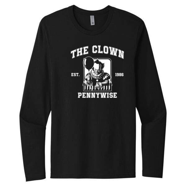 Pennywise Est. 1986 - Unisex Premium Cotton Long Sleeve T-Shirt Thumbnail