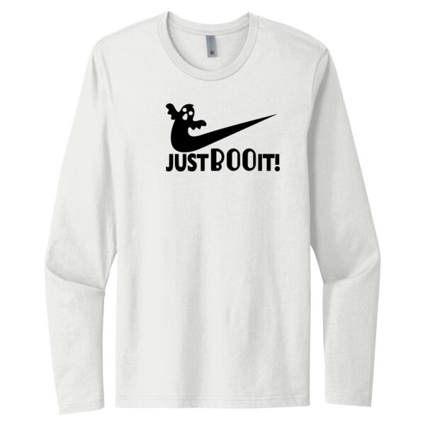 Just Boo It - Unisex Premium Cotton Long Sleeve T-Shirt Thumbnail