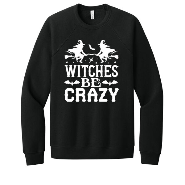 Witches be Crazy - Unisex Premium Fleece Crew Sweatshirt Thumbnail