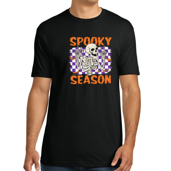 Spooky Season - Unisex Premium Cotton T-Shirt Thumbnail