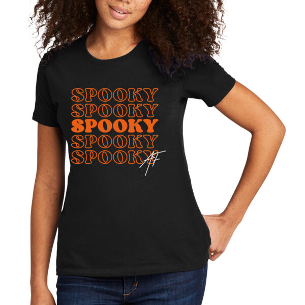 Spooky AF - Women's Premium Cotton T-Shirt Thumbnail
