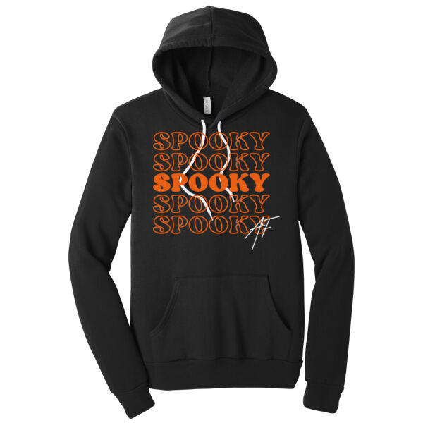 Spooky AF - Unisex Premium Fleece Hooded Sweatshirt Thumbnail