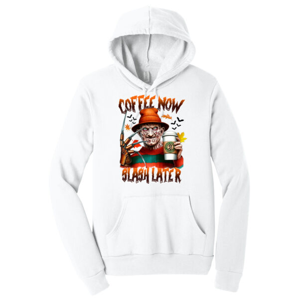 Freddy Krueger Coffee - Unisex Premium Fleece Hooded Sweatshirt Thumbnail
