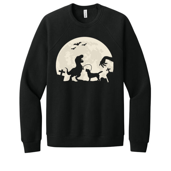 Midnight Moon - Unisex Premium Fleece Crew Sweatshirt Thumbnail