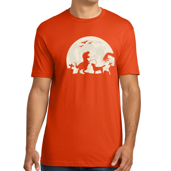 Midnight Moon - Unisex Premium Cotton T-Shirt Thumbnail