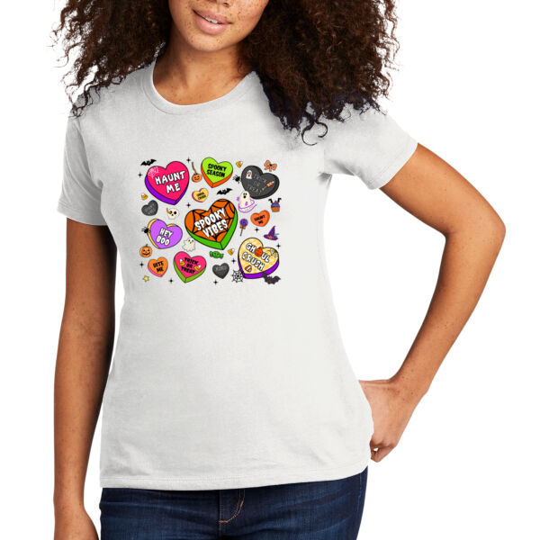 Spooky Candy - Women's Premium Cotton T-Shirt Thumbnail