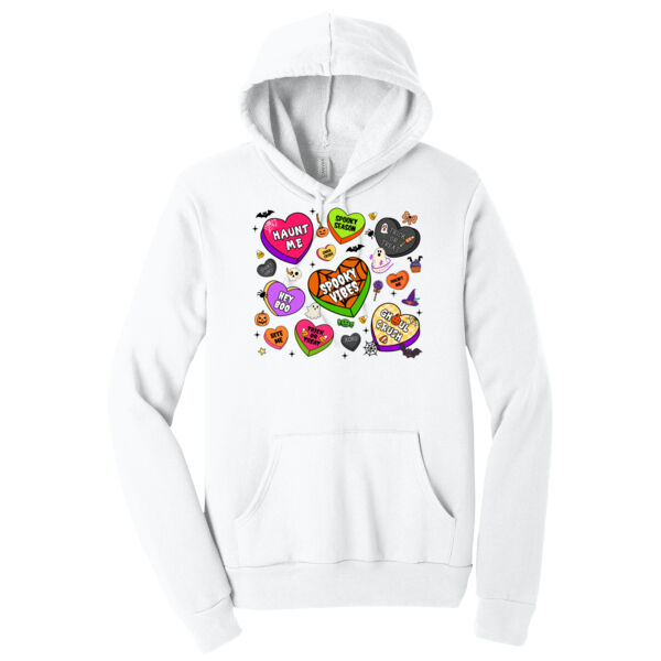 Spooky Candy - Unisex Premium Fleece Hooded Sweatshirt Thumbnail