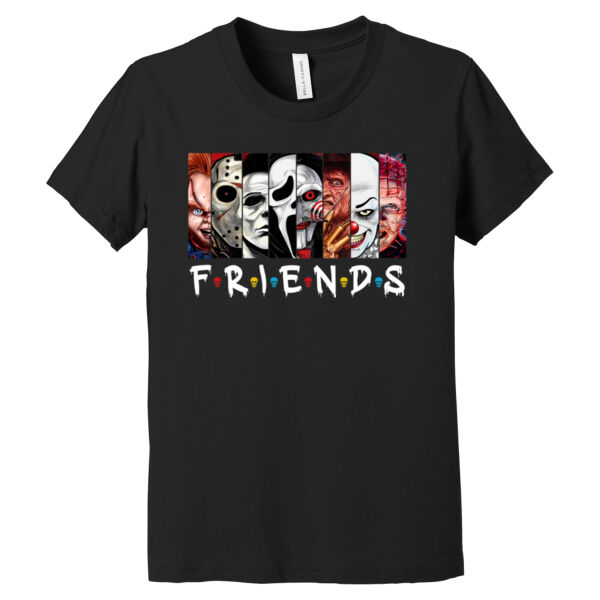 Halloween Horror Friends - Youth Jersey Short Sleeve Tee Thumbnail