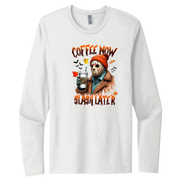 Jason Coffee - Unisex Premium Cotton Long Sleeve T-Shirt Thumbnail