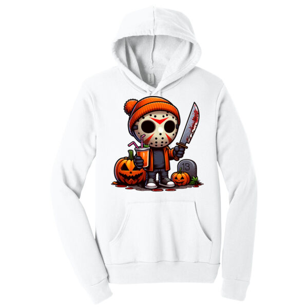 Happy Jason - Unisex Premium Fleece Hooded Sweatshirt Thumbnail