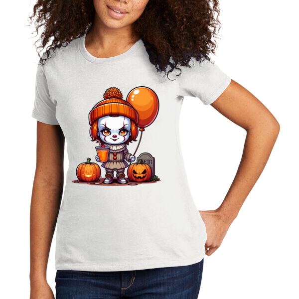 Happy Pennywise - Women's Premium Cotton T-Shirt Thumbnail